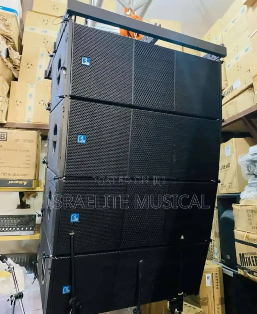 Fdb Line And Array 10 Inchese Speakers