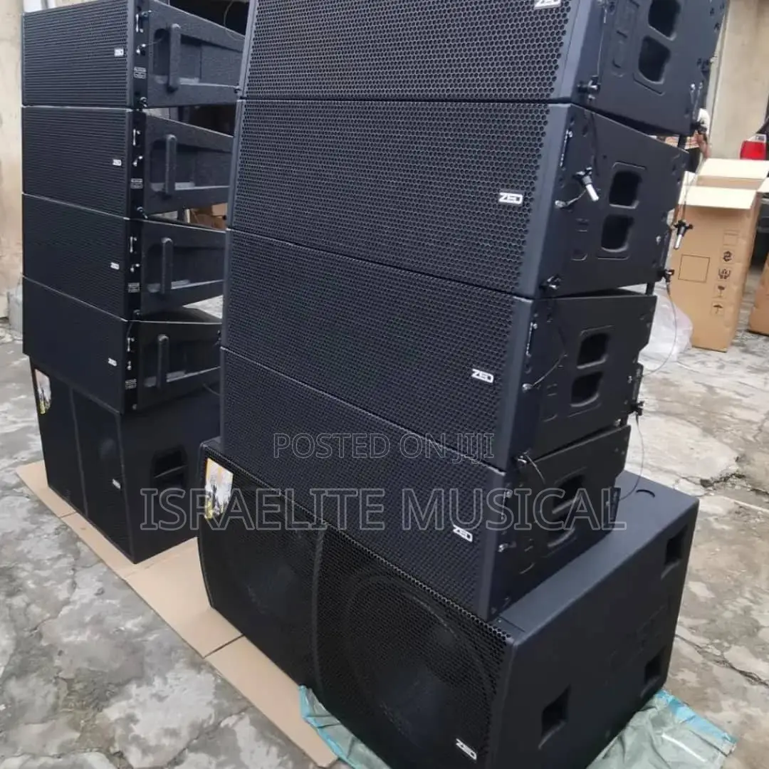 Fdb Line And Array 10 Inchese Speakers