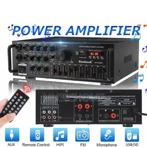 Bluetooth Stereo Amplifier With USB And Remote Control