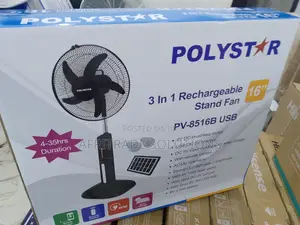 Hot! Sales Polystar 3in1 Rechargeable Fan