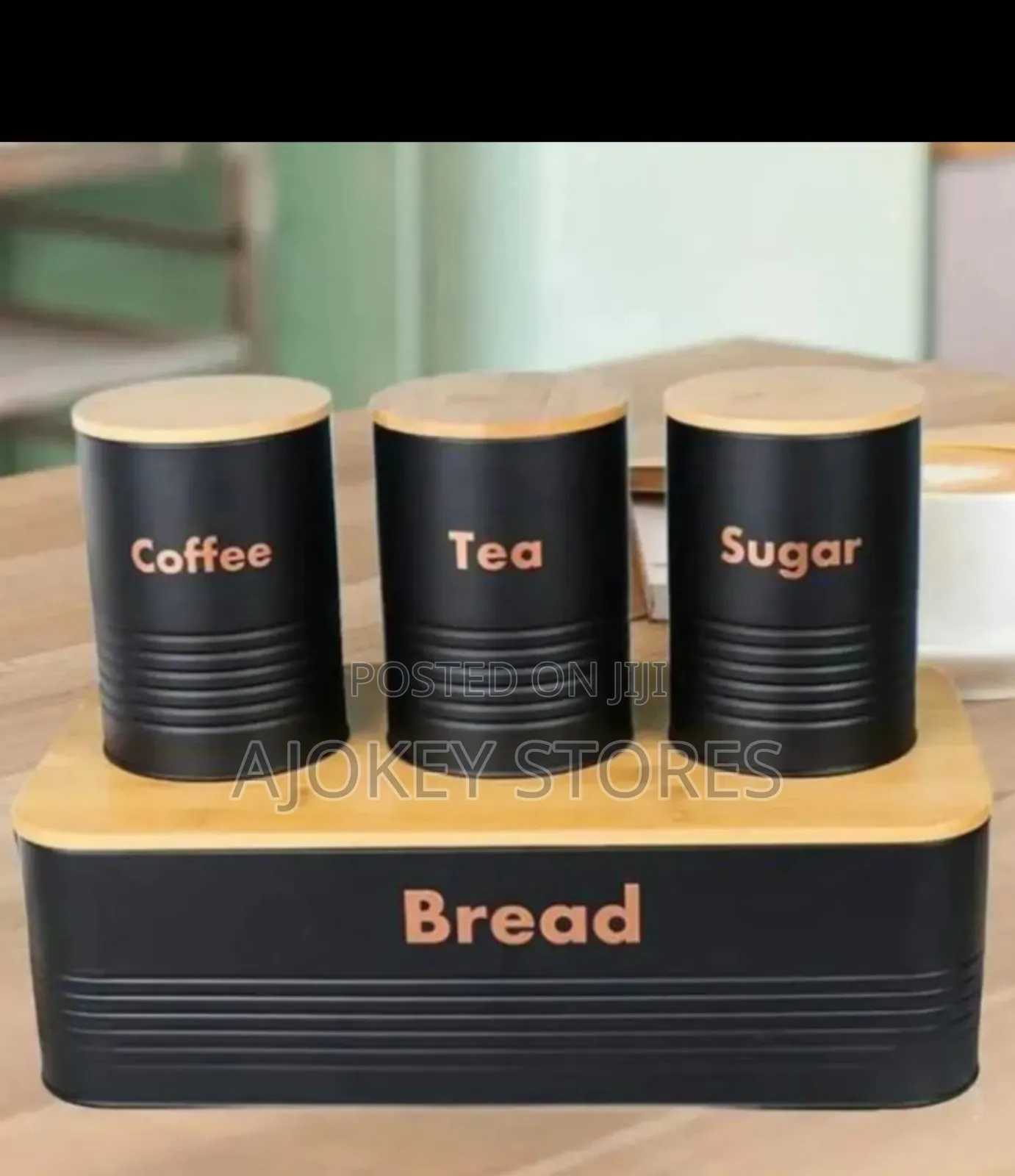 4pc Breadbin With Carnistar Set