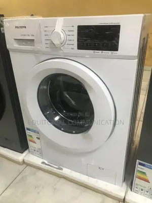 Polystar 7.0kg Front Load Washing Machine{Childlock Safety}