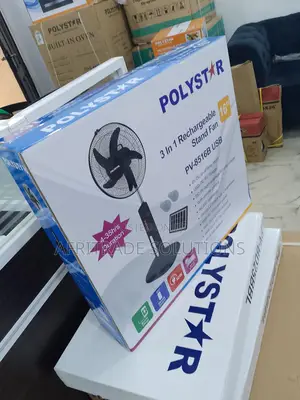 Durable Rechargeable Polystar 3in1 Fan