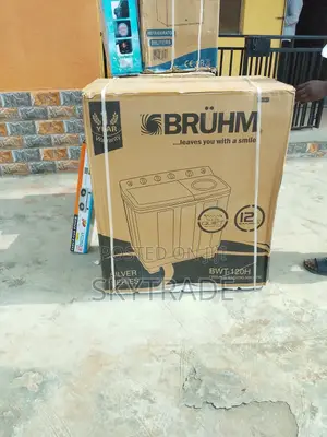 Bruhm 12kg Twin Tub Top Loader Washing Machine