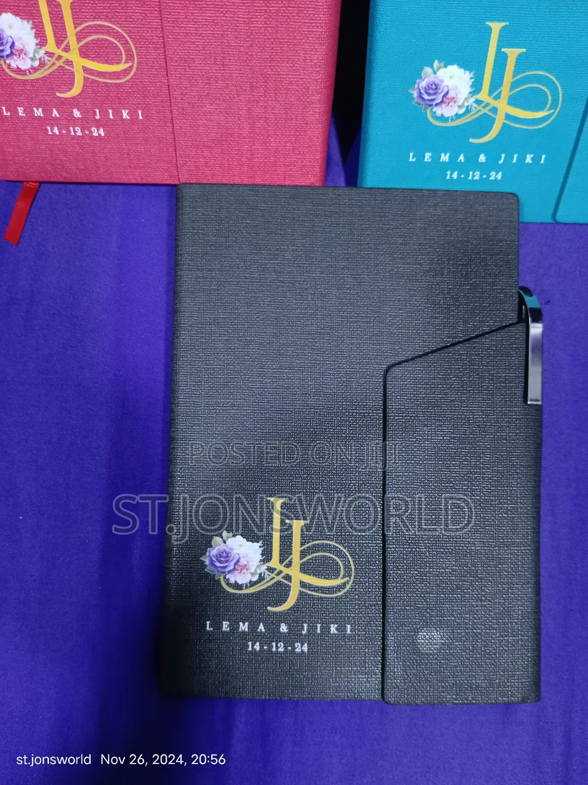 2027 Branded Diary and Note Pad