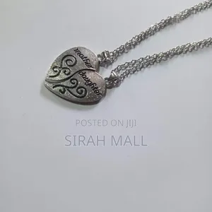 Mother Daughter Heart Necklace