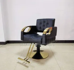 New Modern Gold Barbing Chair