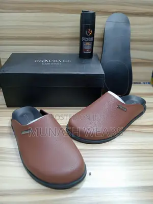 Deudage Leather Mule for Men 40-46,Nationwide Delivery