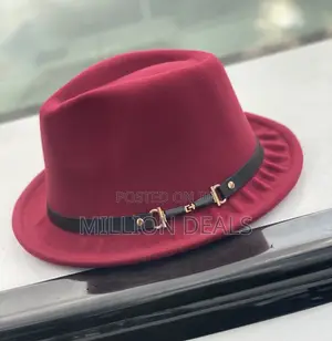 Stylish Mid Brim Luxe Men’S Fedora Hat