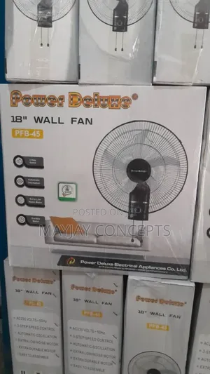 Power Deluxe 18inches Heavy Breeze Wall Fan