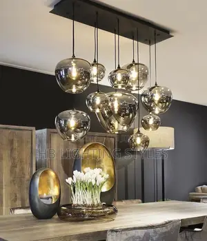 Modern Glass Lava Led Pendant Light