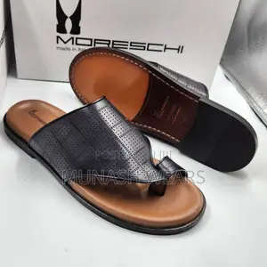 Pure Italian Leather Moreschi Slipers