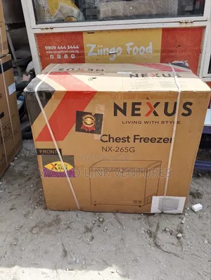 Nexus Chest Freezer Model Nx 265g With Key Inner Lights