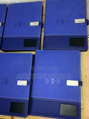 Notebook With Power Bank Corporate Gift for Executives