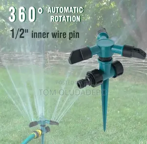 Automatic 360° Rotation Garden Sprinklers