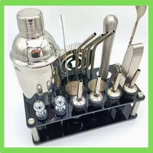 20pcs/Set Cocktail Set Boston Shaker Stainless Steel