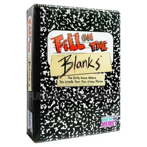 Fill in the Blanks Family Game