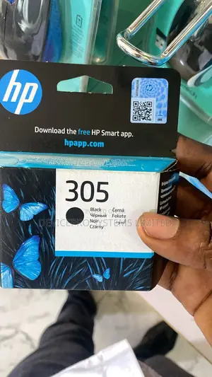 Hp 305 Black Ink Genuine
