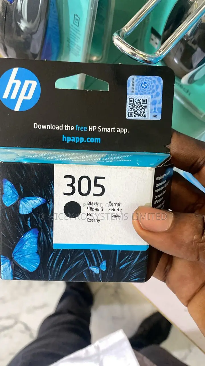 Hp 305 Black Ink Genuine