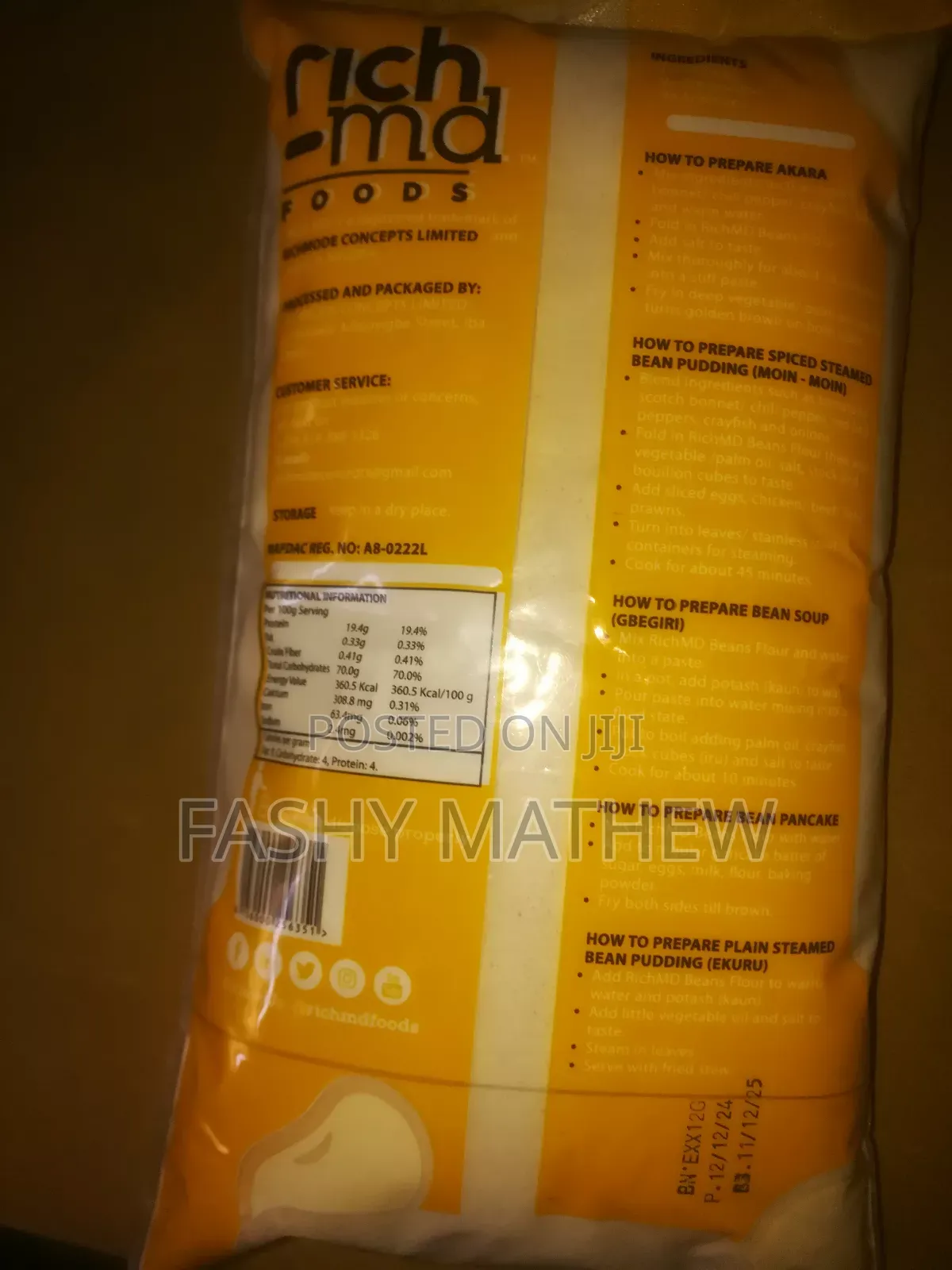 Beans Flour