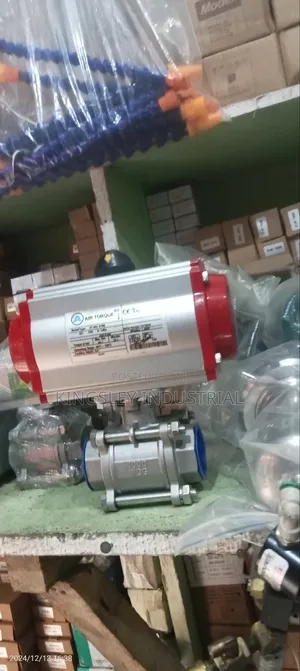 Pneumatic Actuator Ball Valve 11⁄2 Inches