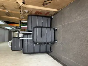 Quality Set of 4 Rubber Luggage Traveling Box