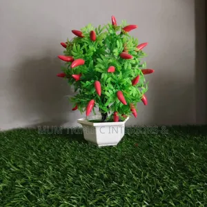 Artificial Flowers With Vase 