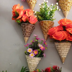 Hanging Flowers With Vase