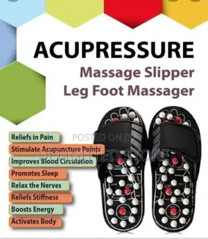 Foot Reflex Accupuncture Massage Slippers(Sizes 38-45)