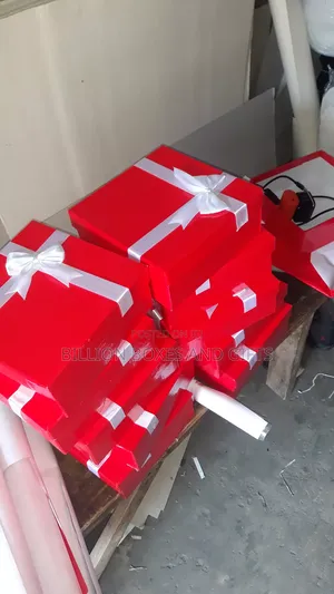 Beautiful Red Gift Box