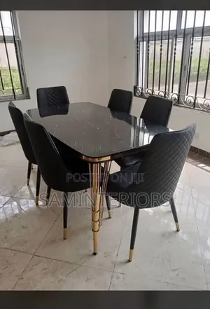Well Designed Wooden Dining Top With Metal Frame by 6