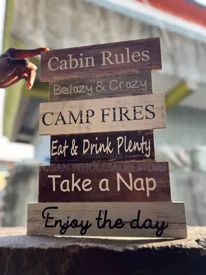 Cabin Rules Plaque
