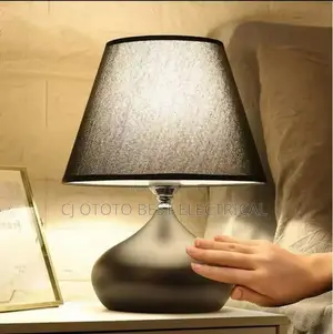 Table Lamp Black and White Available