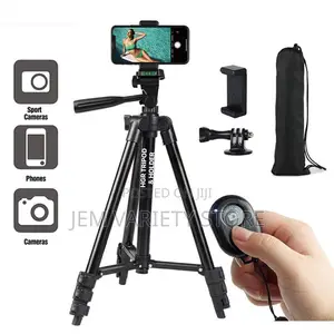 125cm Strong Iron Adjustable Height Portable Tripod