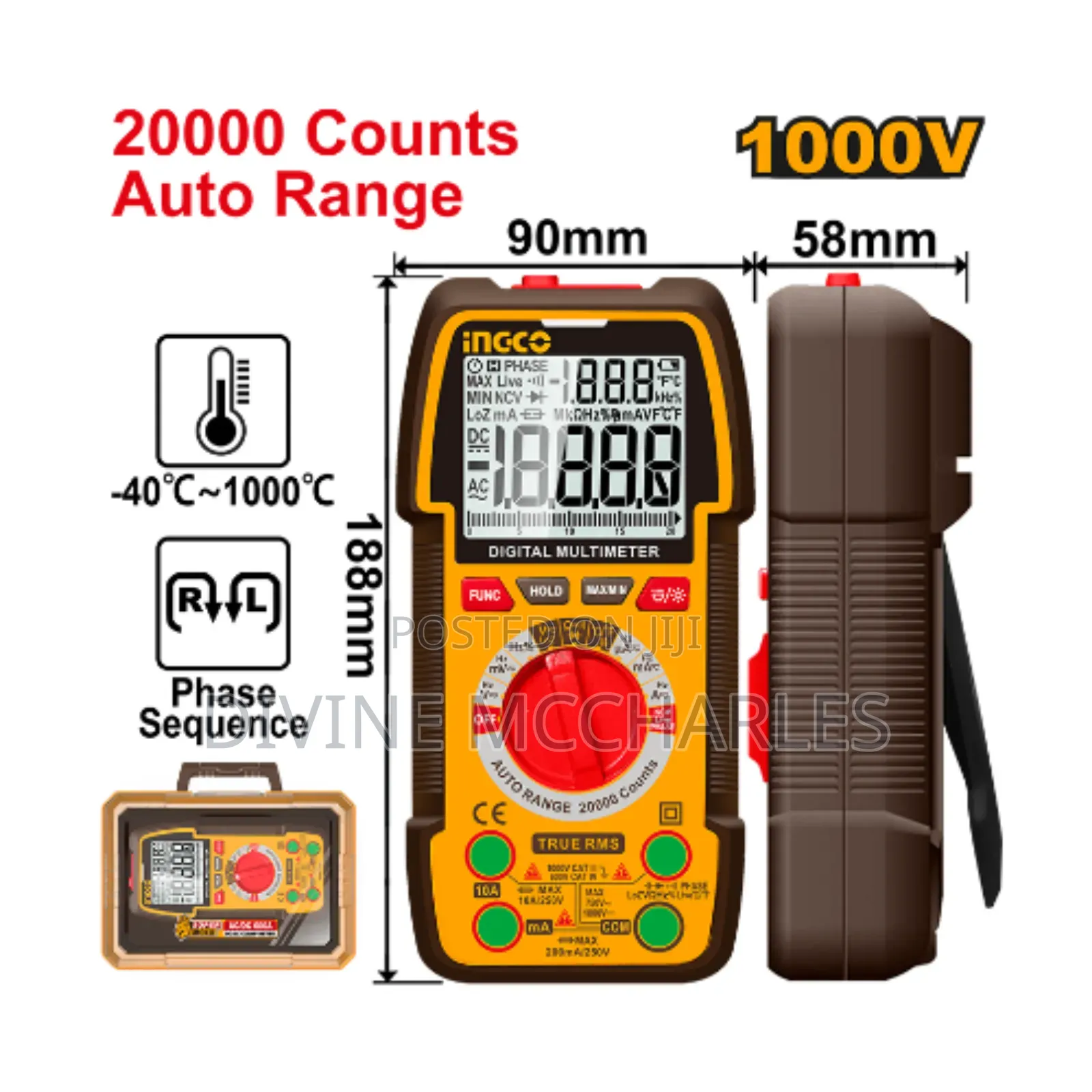 Ingco Digital Multimeter DM410003