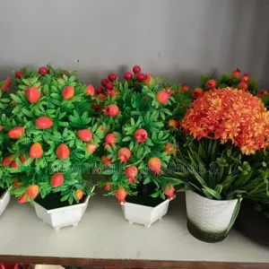 Multiple Artificial Flowers