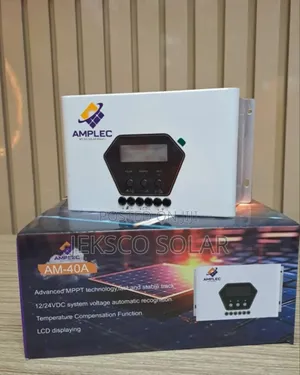 Solar Charge Controller MPPT 40amp Amplec