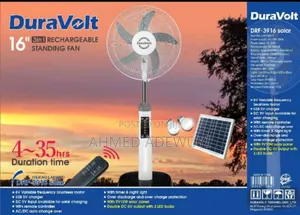 Duravolt Rechargeable Fan