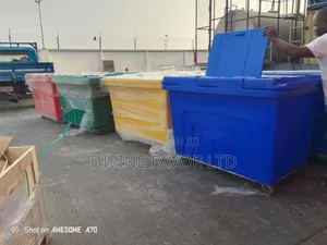 1100 Litres Geepee Dustbin for Waste Recycling.