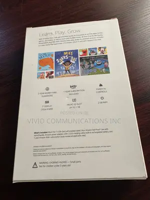 New Amazon Fire 7 16 GB Blue