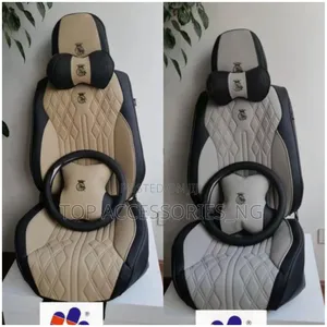 Quality Grey and Black / Cream and Black Car Seat Covers