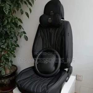 Quality Black Leather Seat