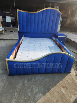 Luxury 4.5by6 Upholstery Padded Bed