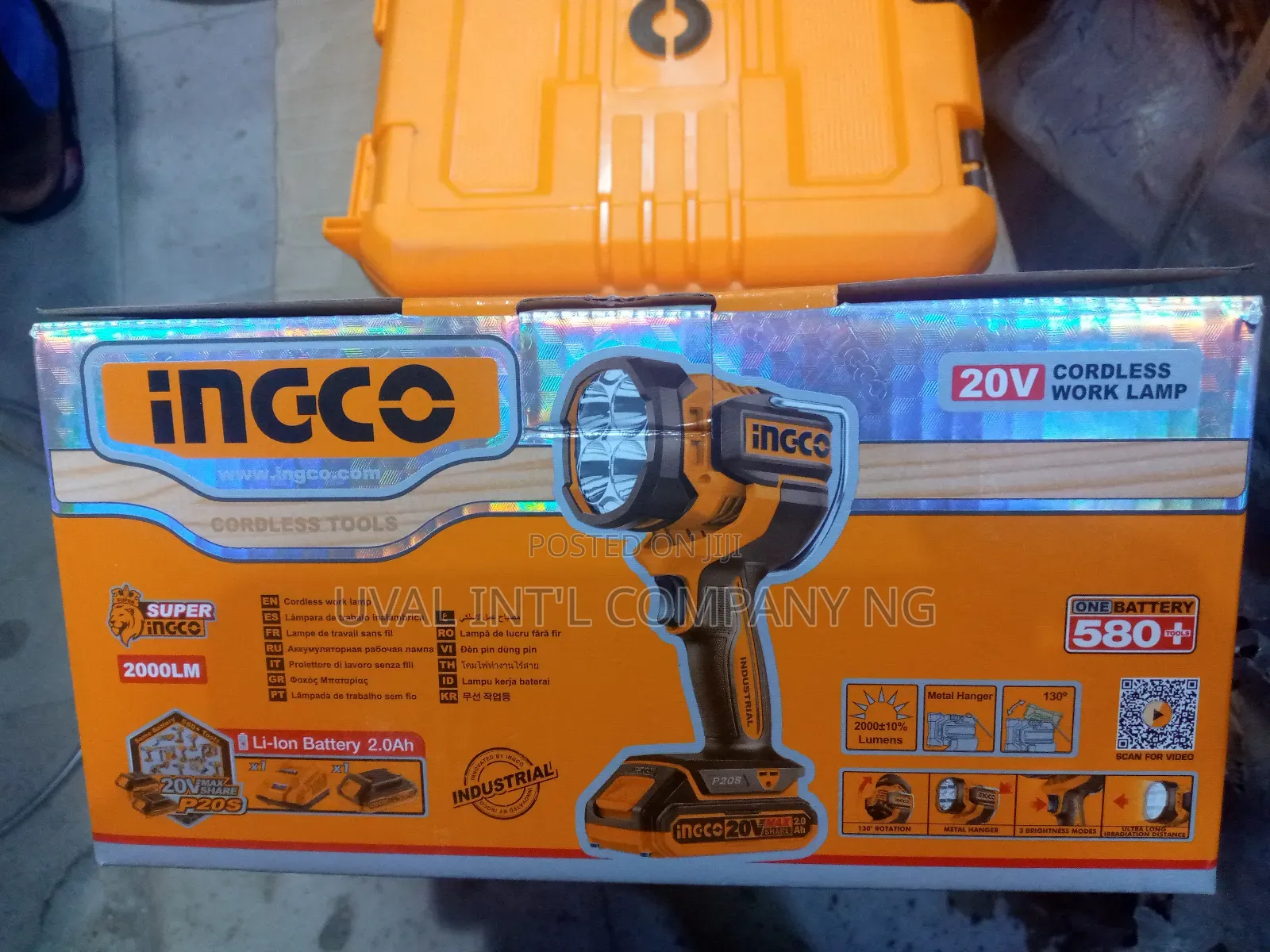 Cordless Work Lamp
