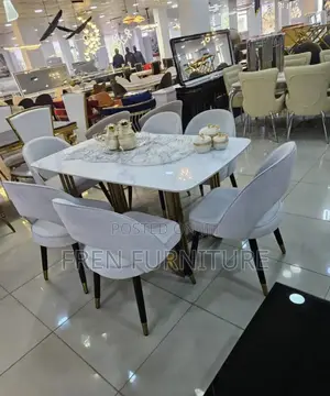 New Imported Luxury Quality Dining Table With 6 Chairs