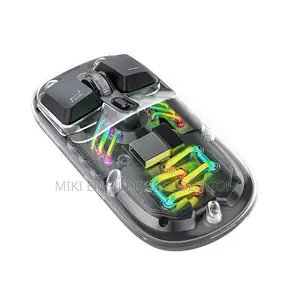 Porodo Transprent Wireless Mouse 2.4g