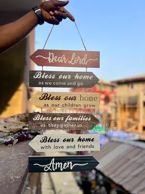 DEAR LORD . Wooden Write Up Decor .