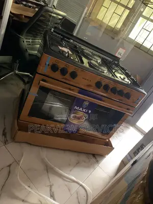 Maxi 90*60 Freestanding 4+2 Burner Oven Model - ( F9E42G2)