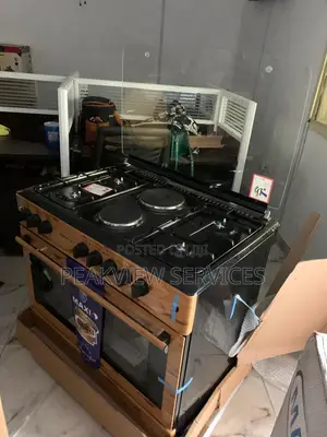 Maxi 4+2 Freestanding 90*60 Wooden Cooker ( F9E42G2 )