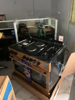 Maxi 90*60 Heavy Duty 4+2 Wooden Cooker Model - F9E42G2